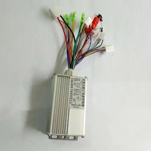 正弦波电动车控制器36v48v60v 6管350w通用直流无刷电动车控制器