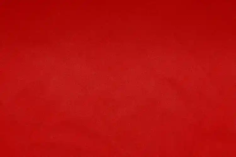 大红色面料