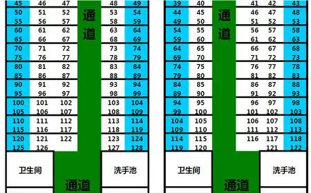 看看   t字头火车座位图