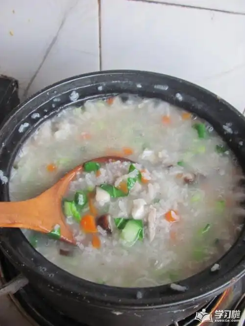 电砂锅煲粥食谱