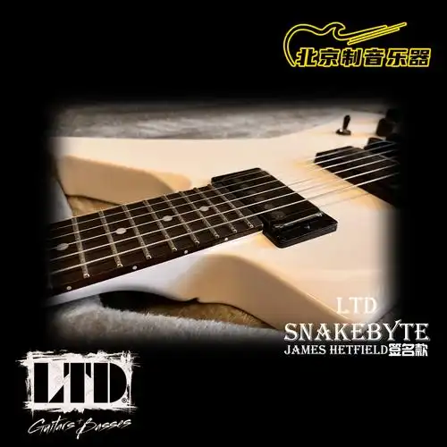 snakebytejameskirk签名款制音乐器ltd韩产metallica