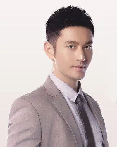 黄晓明发型叫什么 短发帅气寸头个性