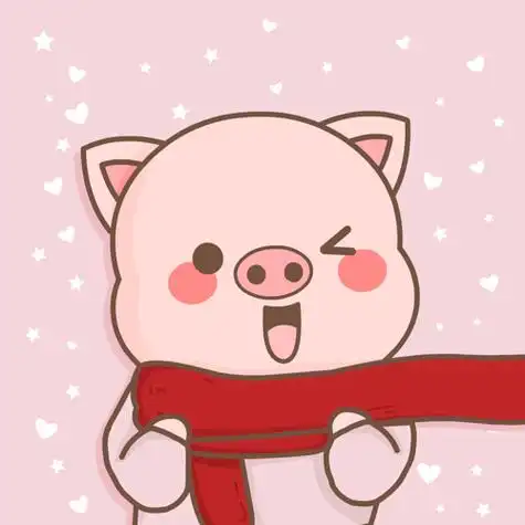 2021新年傻猪猪头像