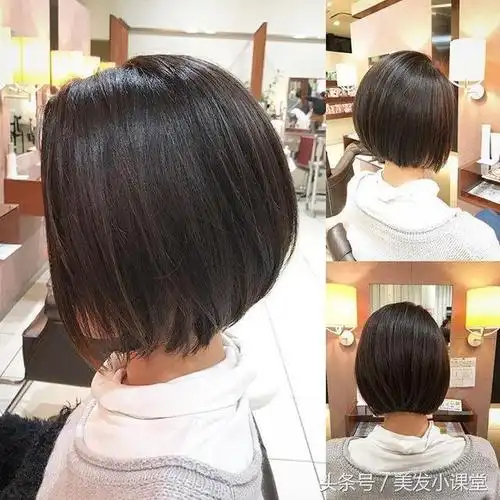 比波波头短一点的发型,这样剪更美