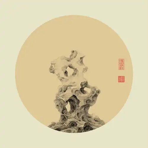 20原创作品纯艺术绘画数码工笔桃花2319素材3小小蘇呀纯painter软件