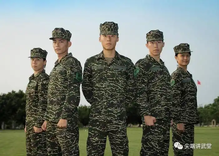 台湾军队将更换新式数码虎斑迷彩服