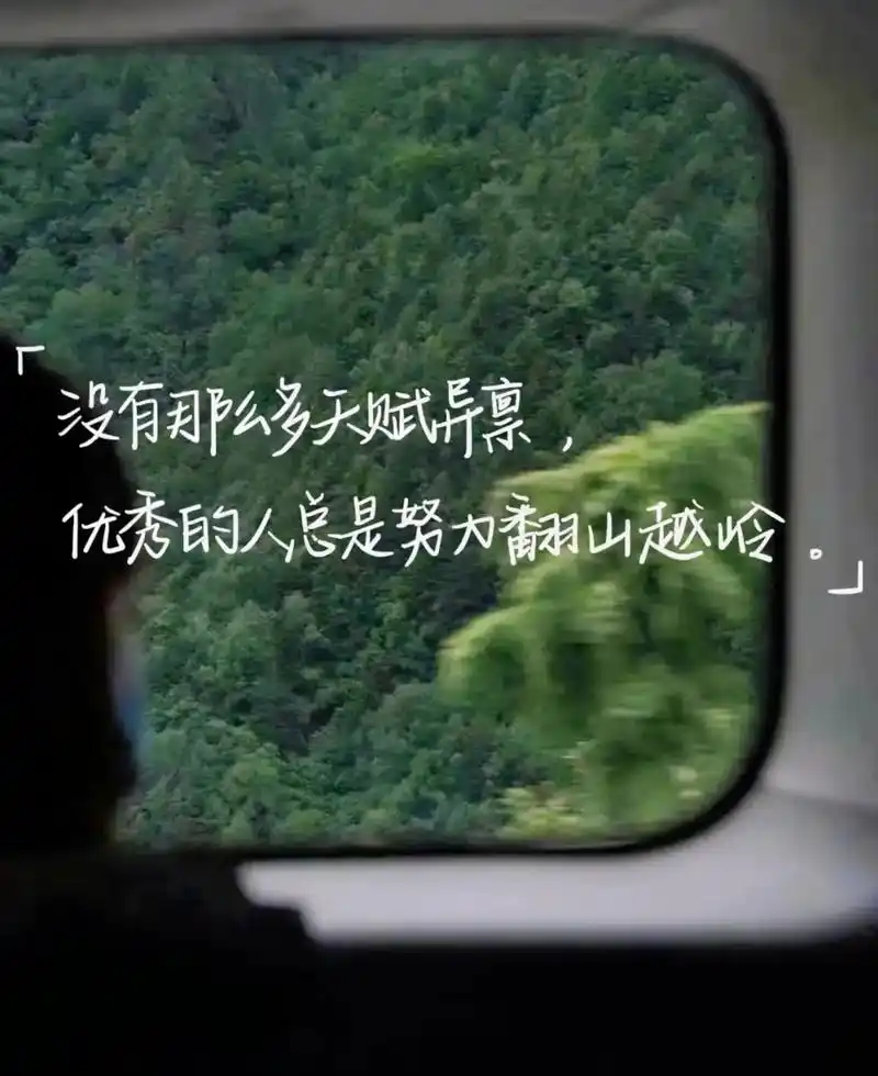 高级励志文案.没有那么多天赋异禀, 优秀的人总是努力翻山越岭 - 抖音