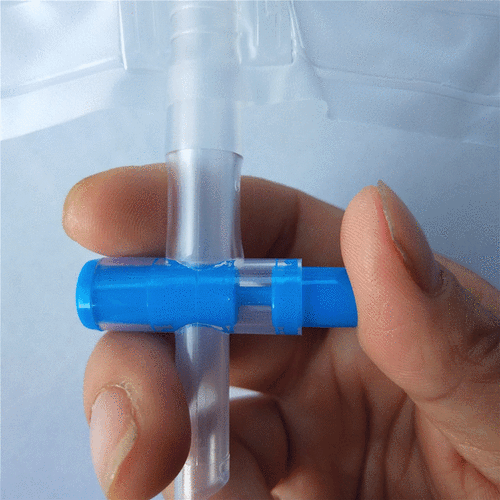 神灵一次性防返流引流袋防逆流倒流尿袋男女老人集尿袋连接导尿管