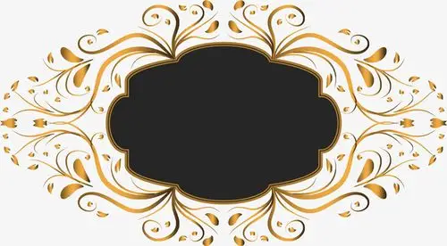边框 欧式框 线条免抠素材免费下载_觅元素51yuansu.com