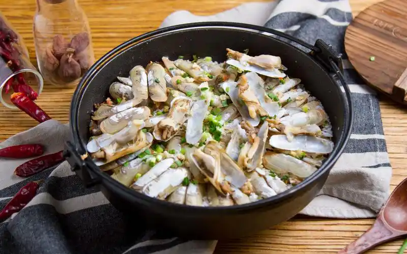 2块钱做海鲜大餐——盐焗蛏子_哔哩哔哩 (゜-゜)つロ 干杯~-bilibili