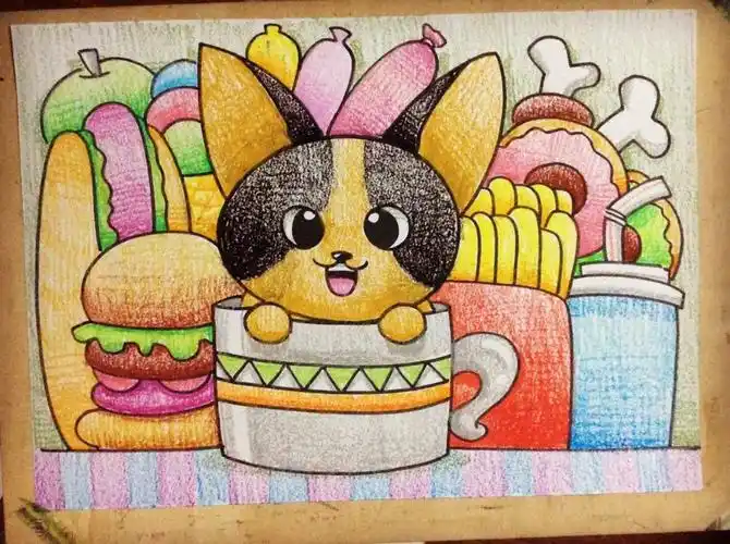 有谁需要手绘的卡通装饰画吗?可以私人订制~?