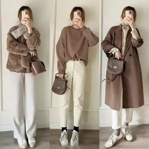 女白色裤子全部搭配图(女生如何穿白裤子好看又有时髦感)-心语百科