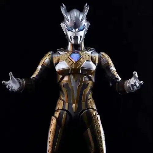 赛罗奥特曼手办同款shf光辉闪耀形态触控可发光关节可动玩具 磁控发光