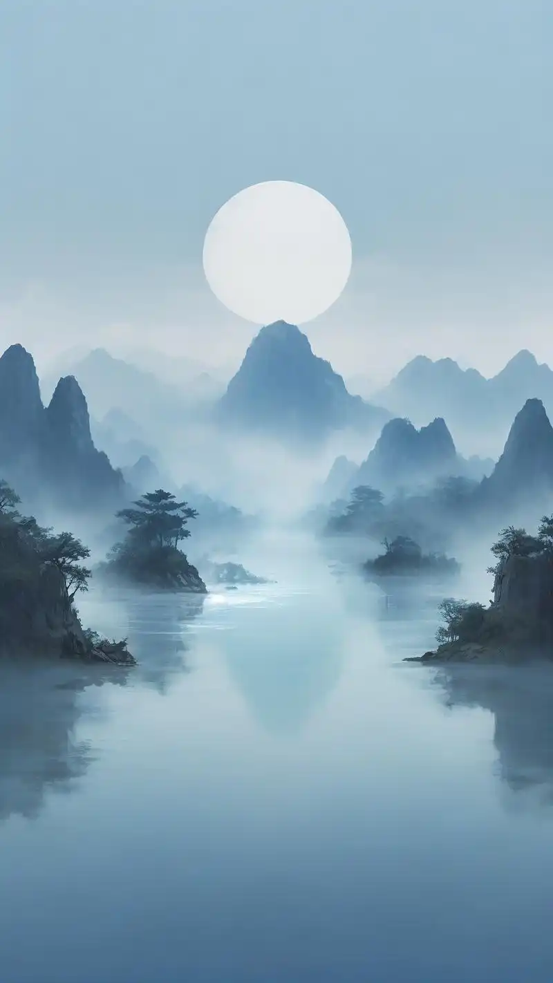 97蓝色竖版背景壁纸,清新又治愈97 97蓝色竖版背景壁纸来啦!