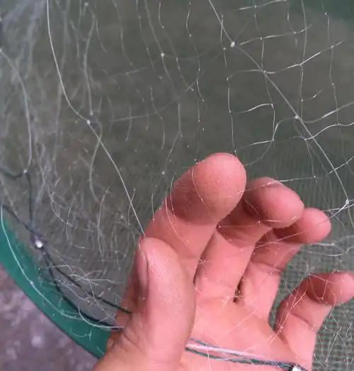 自动三层粘网丝网渔网沾鱼网挂网捕鱼笼白条网粘网三层渔网