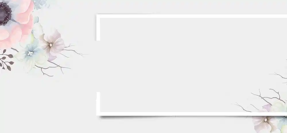 简洁小清新背景