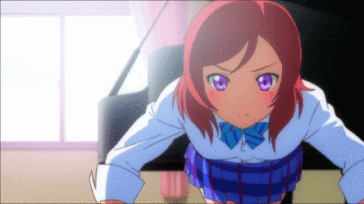 动漫 二次元 同人 lovelive 西木野真姬 gif