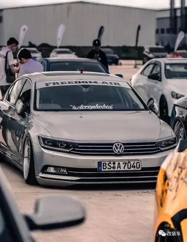 鞍山车友丨性能与姿态的完美搭配,450匹大众迈腾改装案例