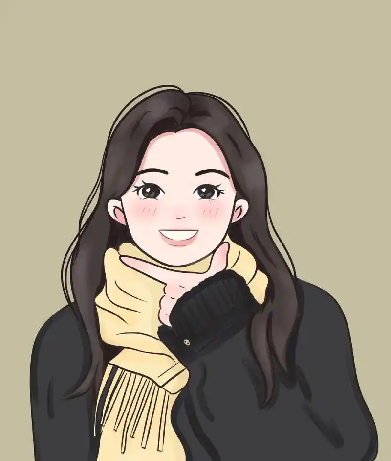 绘画 #女生头像手绘 #板绘 #鸭风卡通头像 #手绘头像约 - 抖音