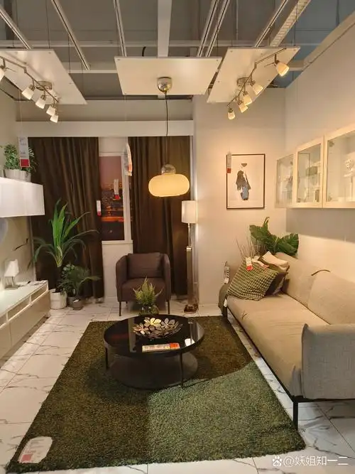 郑州宜家这个样板间真的好有感觉 宜家距离地铁站有一点点距离,不过不