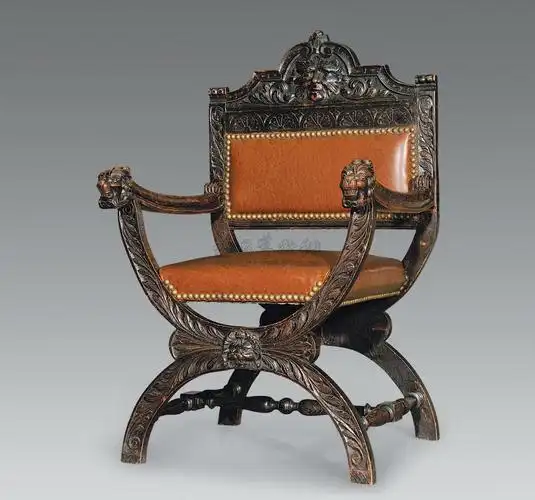 4443 十九世纪 文艺复兴风格扶手椅