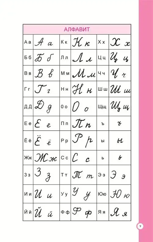 俄语字母表【试读在这里】