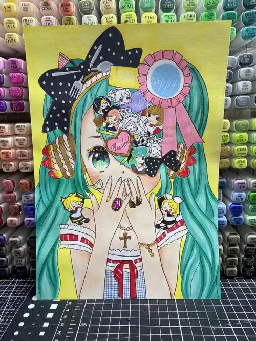 马克笔日系动漫手绘