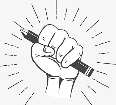 招聘季握紧的拳头