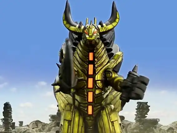 奥特格斗维克特利里面的亡灵超级古兰特王的能力!