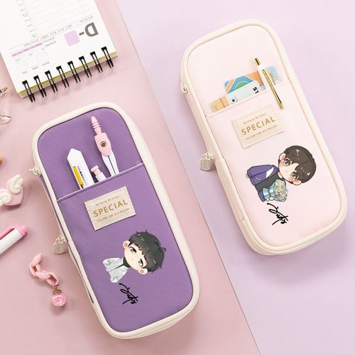 tnt时代少年团刘耀文周边笔袋高颜值日系校园男女同款文具盒文具