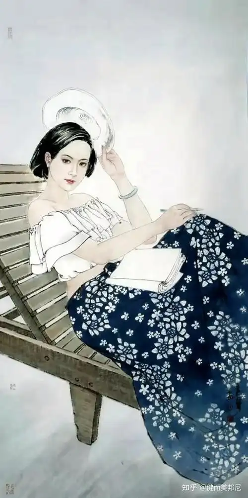 实力派画家王远声他创作的工笔画古典与现代完美交响之新境界