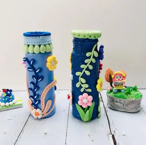 粘土改造玻璃瓶