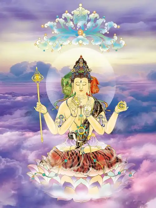 真正观音菩萨图片大全(超级精致的一组观世音菩萨圣像) - 赤虎壹号