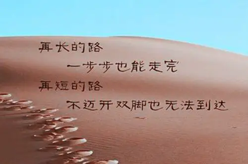 八句感悟人生哲理的话,最后一句说得好所以你要勇敢不要错过