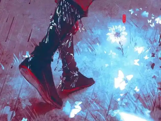 天官赐福花城银蝶的多种用法会撩起怜怜的头发浪漫又实用