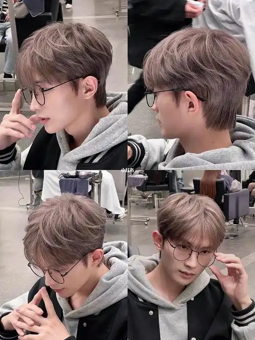 北京染发#今日发型  #男士烫发  #男生发型  #混血发色  #发色推荐