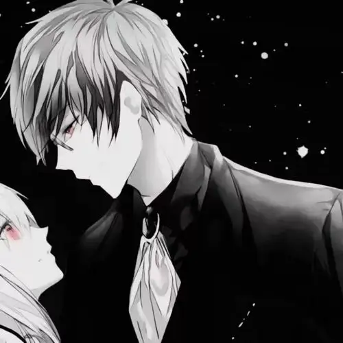 动漫情头甜酷boysgirls都会用的黑白头像你确定不用起来嘛