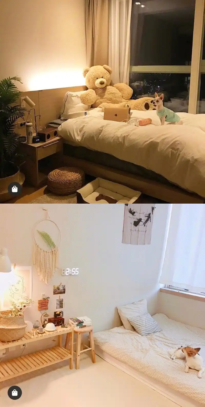 超好看的ins风女生卧室布置参考.