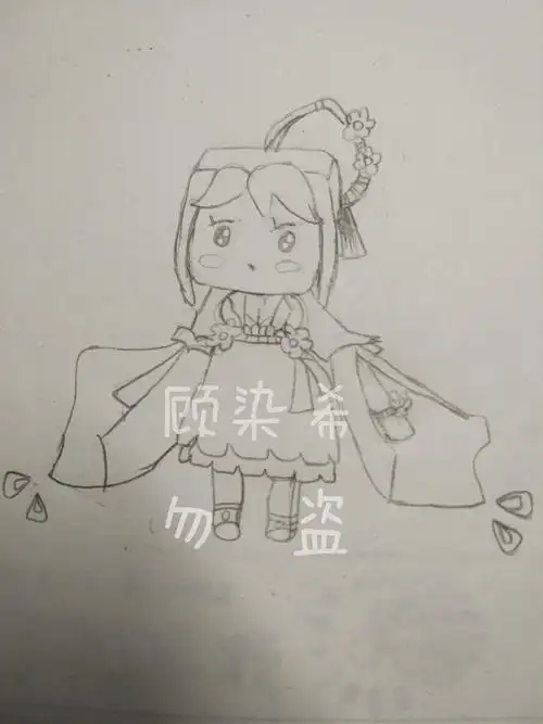 绘画 花小楼,请勿盗