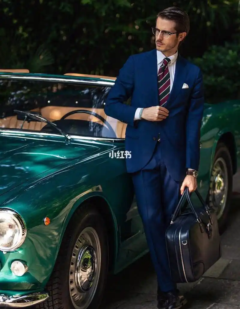 解析男士西装搭配_西服_领带_鞋子_男士西装_衬衫_搭配_皮带_皮鞋