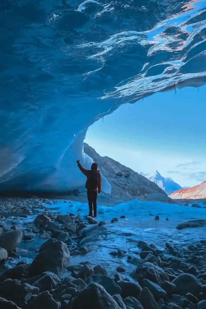 世界级的蓝色冰川