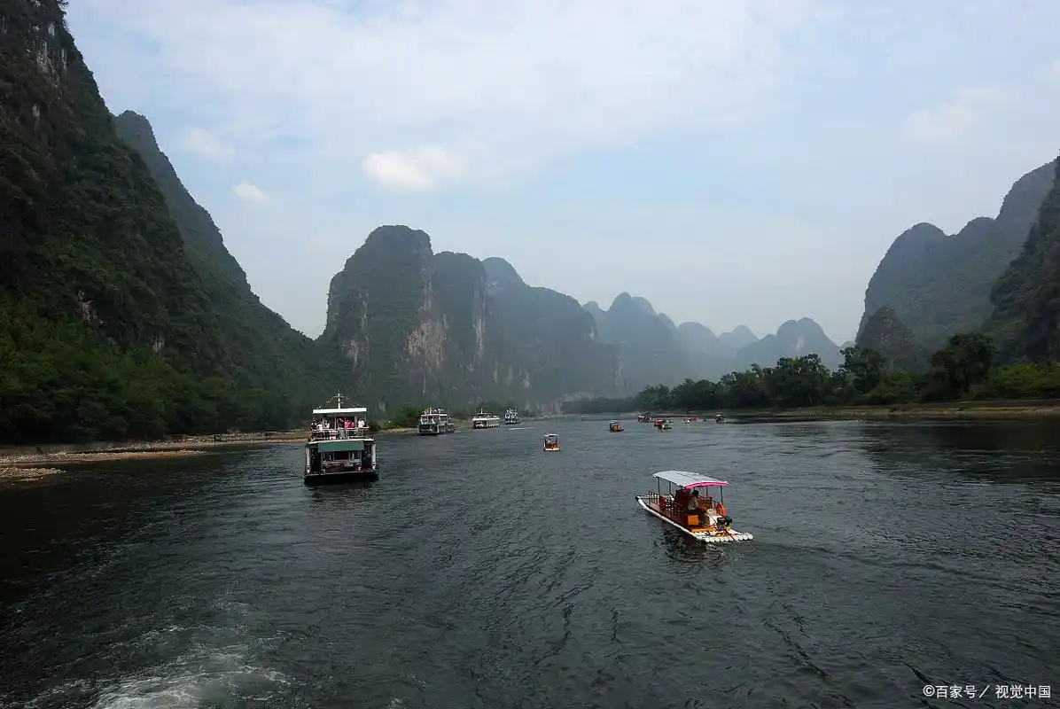 广西桂林漓江风景名胜区,人们心目中的人间仙境!