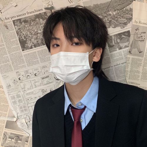 假发男短发韩版帅气男士狼尾头发型蓬松自然学生全头套浅棕色发网小