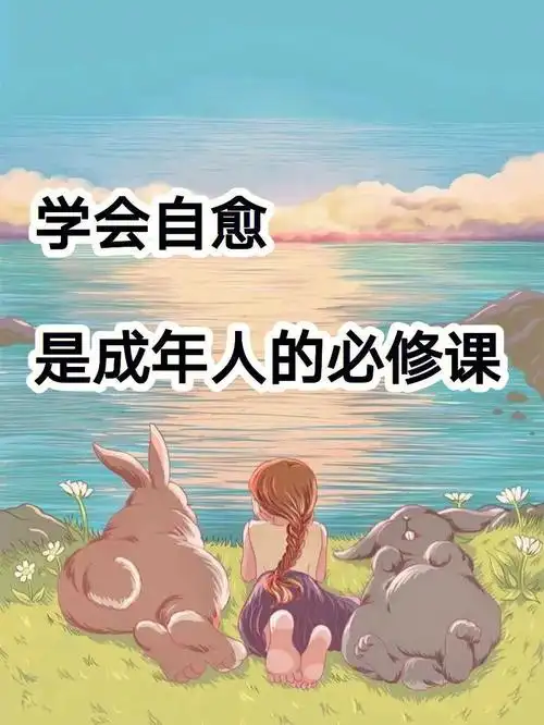学会自愈是成年人的必修课