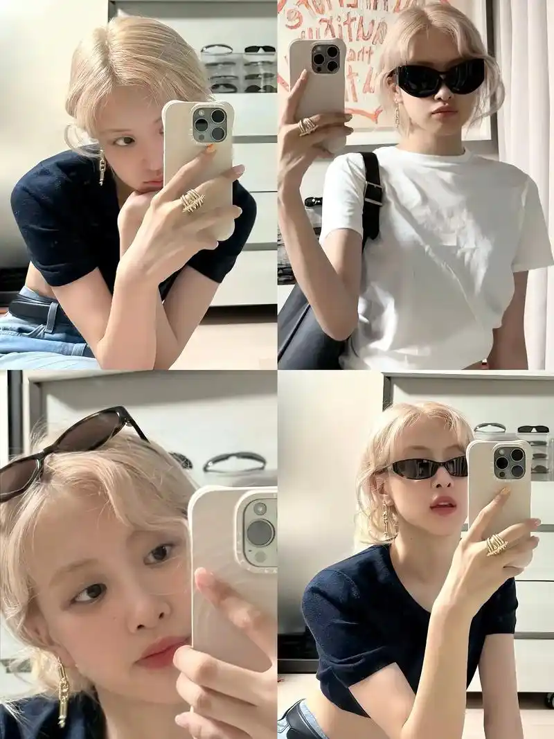 素颜也好能打!#rosé #朴彩英 - 抖音