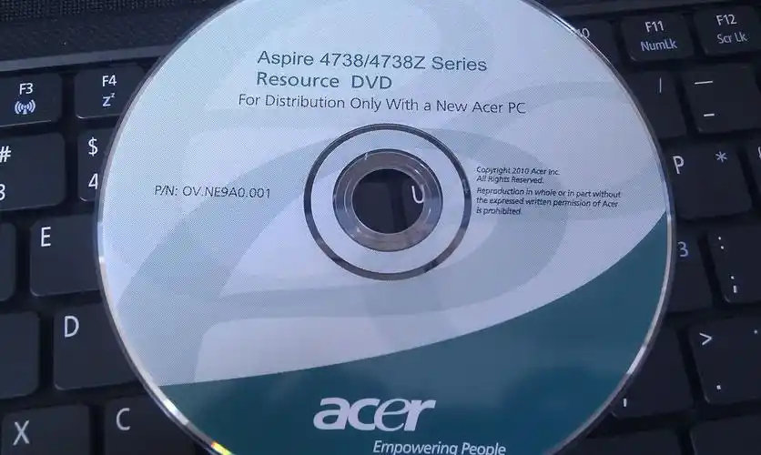 宏基4738g 绿色光碟