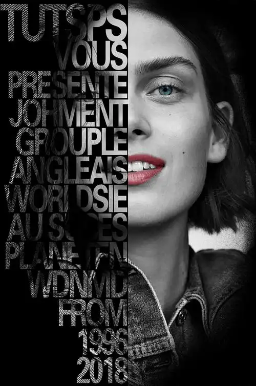 人物海报-文字与图片结合的海报设计