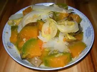 继续减肥——白菜南瓜