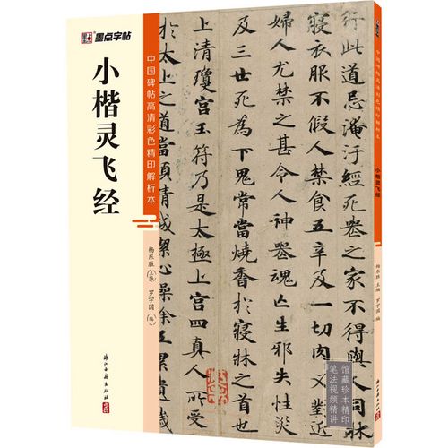 小楷灵飞经 罗宇国,杨东胜 编 毛笔书法软笔毛笔字练字贴图书 书法