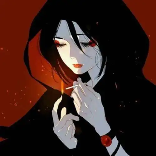 卡通动漫头像黑暗高冷